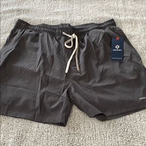 Hodo Sports Gray Athletic Shorts